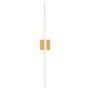 Kuzco Lighting Vega 37" Tall LED Wall Sconce Brushed Gold