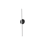 Kuzco Lighting Chute 35-1/2" Wide LED Wall Sconce Black