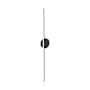 Kuzco Lighting Chute 47" Wide LED Wall Sconce Black