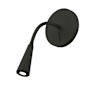 Kuzco Lighting Eton 8" Tall LED Wall Sconce Black