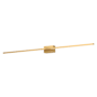 Kuzco Lighting Pandora 5" Tall LED Wall Sconce Brushed Gold
