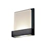 Kuzco Lighting Guide 7" Tall LED Wall Sconce Black