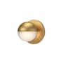 Kuzco Lighting Pluto 5" Tall LED Wall Sconce Brushed Gold