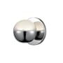 Kuzco Lighting Pluto 5" Tall LED Wall Sconce Chrome