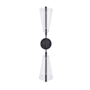 Kuzco Lighting Mulberry 29" Tall LED Wall Sconce Black / Light Guide