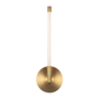 Kuzco Lighting Motif 15" Tall LED Wall Sconce Brushed Gold