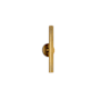 Kuzco Lighting Mason 3" Tall Wall Sconce Vintage Brass