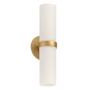 Kuzco Lighting Milano 15" Tall LED Wall Sconce Brushed Gold