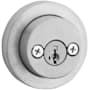 Kwikset Milan Double Cylinder Keyed Entry Deadbolt with SmartKey Satin Chrome