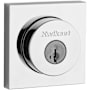 Kwikset Halifax Double Cylinder Keyed Entry Deadbolt from the Signature Series Collection Polished Chrome