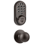 Kwikset Polo Passage Knob and 938 Halo WiFi Enabled Deadbolt Combo Pack with SmartKey Venetian Bronze