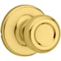 Kwikset Security Series Tylo Passage Door Knobset Polished Brass