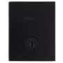 Kwikset San Clemente Rectangular Single Cylinder Keyed Entry Deadbolt with SmartKey Matte Black