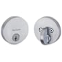 Kwikset Uptown Low Profile Single Cylinder Deadbolt with SmartKey Technology Satin Chrome