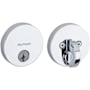 Kwikset Uptown Low Profile Single Cylinder Deadbolt with SmartKey Technology Polished Chrome