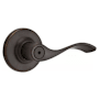 Kwikset Balboa Privacy Door Lever Set Venetian Bronze