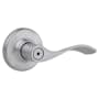 Kwikset Balboa Privacy Door Lever Set Satin Chrome