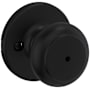 Kwikset Cove Privacy Door Knob Set Matte Black