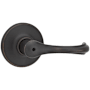 Kwikset Maximum Series Dorian Privacy Door Leverset Venetian Bronze
