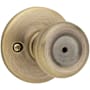 Kwikset Security Series Tylo Privacy Door Knobset Antique Brass