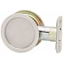 Kwikset Round Passage Hall/Closet Pocket Door Lock Satin Nickel