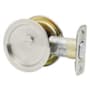 Kwikset Round Passage Hall/Closet Pocket Door Lock Satin Chrome