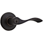 Kwikset Balboa Reversible Keyed Entry Door Leverset with SmartKey Venetian Bronze