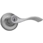 Kwikset Balboa Reversible Entrance Door Leverset from the Security Series Satin Chrome