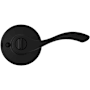 Kwikset Balboa Reversible Keyed Entry Door Leverset with SmartKey Matte Black