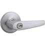 Kwikset Maximum Series Delta Single Cylinder Keyed Entry Door Leverset Satin Chrome