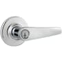 Kwikset Delta Keyed Entry Door Leverset with SmartKey Polished Chrome