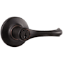 Kwikset Dorian Keyed Entry Door Leverset with SmartKey Venetian Bronze