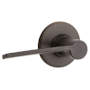 Kwikset Palmina Passage Door Lever Set Venetian Bronze