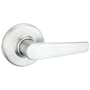 Kwikset Delta Passage Door Lever Set Polished Chrome