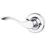 Kwikset Balboa Left Handed Non-Turning One-Sided Dummy Door Lever Polished Chrome