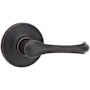 Kwikset Dorian Reversible Non-Turning One-Sided Dummy Door Lever Venetian Bronze