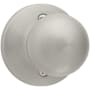 Kwikset Polo Non-Turning One-Sided Dummy Door Knob with Round Rose Satin Nickel
