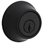 Kwikset Single Standard Cylinder Deadbolt Matte Black