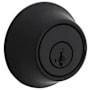 Kwikset 660 Series Deadbolt Single Cylinder Deadbolt with Smartkey Matte Black