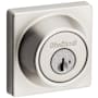 Kwikset 660 Series Deadbolt Single Cylinder Keyed Entry Deadbolt from the Signature Series Satin Nickel