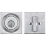 Kwikset 660 Series Deadbolt Single Cylinder Keyed Entry Deadbolt from the Signature Series Satin Chrome