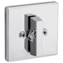 Kwikset Privacy One sided Deadbolt from the Signature Series Bright Chrome