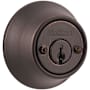 Kwikset Double Cylinder Deadbolt from the 660 Series Venetian Bronze