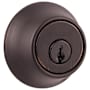 Kwikset Double Cylinder Deadbolt with SmartKey from the 660 Series Venetian Bronze