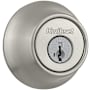 Kwikset Double Cylinder Deadbolt with SmartKey from the 660 Series Satin Nickel