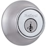 Kwikset Double Cylinder Deadbolt with SmartKey from the 660 Series Satin Chrome