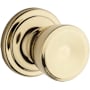Kwikset Signature Series Abbey Passage Door Knobset Polished Brass
