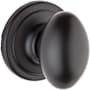 Kwikset Signature Series Laurel Passage Door Knob Matte Black