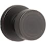Kwikset Pismo Passage Door Knob Set with Round Rose Venetian Bronze