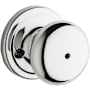 Kwikset Signature Series Hancock Privacy Door Knob Polished Chrome